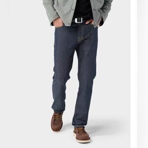 Stio DENIM MENS RIVET JEAN ORGANIC COTTON SIZE 32/Regular Inseam NWT
